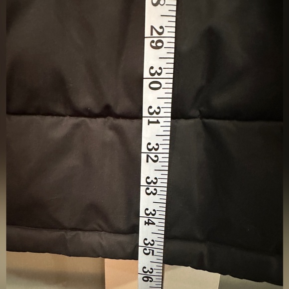 Zella WOMENS Black Longline Hooded Puffer Vest - Picture 8 of 13